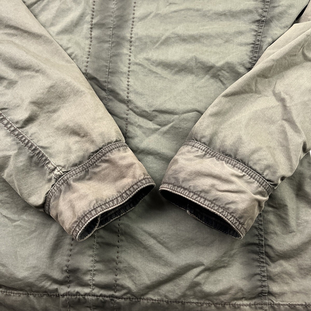 Z-Brand Men's Military Style Jacket - Size 2XL Green Xxl Punk Los