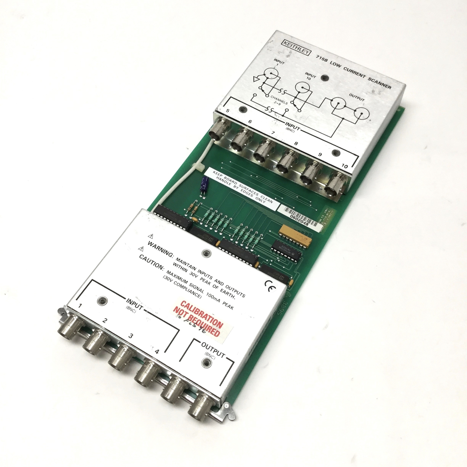 Keithley 7158 Low Current Scanner Card Module, 10-Channel, BNC, 30V 100mA