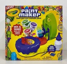 NEW Crayola Paint Maker Mixer Custom Colors