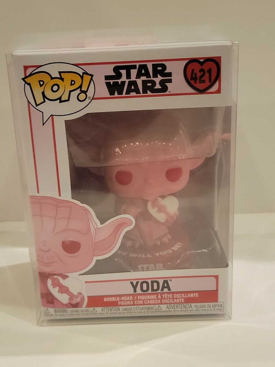 Funko Pop! Star Wars #421 Yoda Valentine's Day Edition with