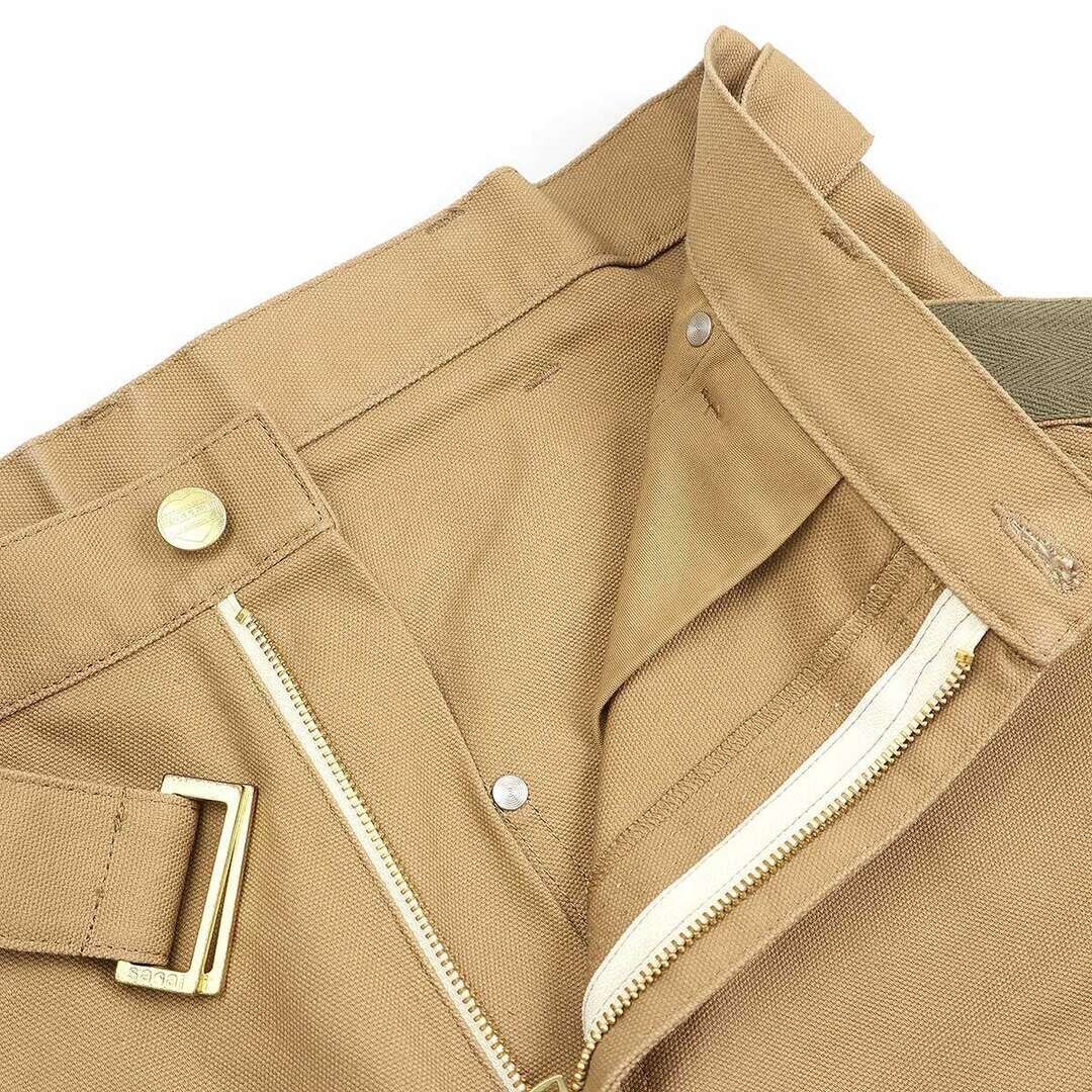 ⭐︎美品　24ss sacai ✖️carhartt DuckSkirt Sacai x Carhartt WIP Sakai Carhart 24SS Duck Shorts Double