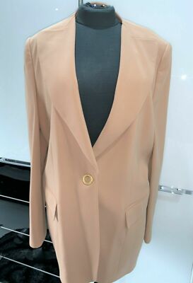 Renzo Blazer in beige 100% Wolle Gr 46