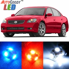 13 x Premium Xenon White LED Lights Interior Package for Nissan Altima 2002-2006