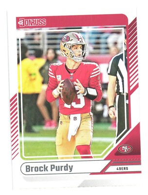 2024 Panini Donruss Football NFL San Francisco 49ers Brock Purdy