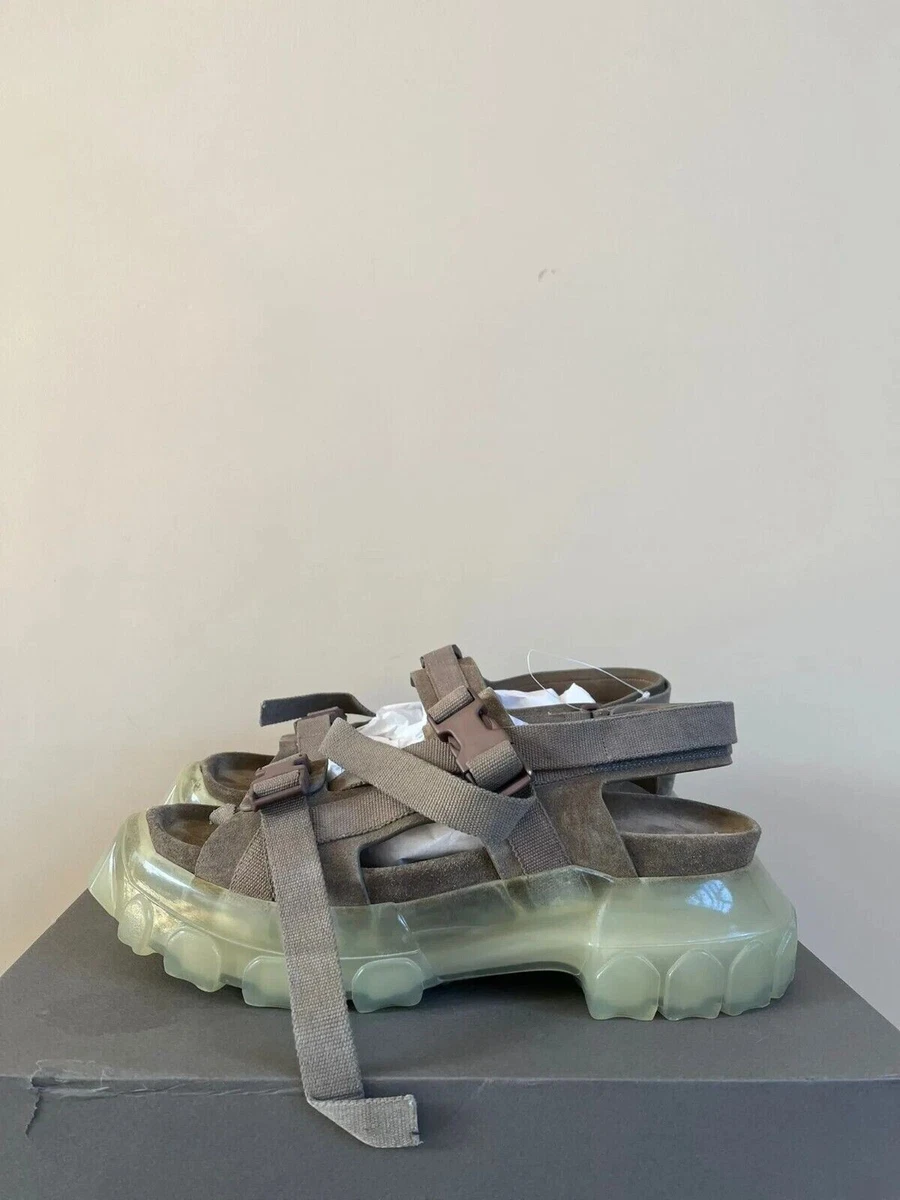 Rick Owens ,Tractor Sandals in Dust BNIB 44