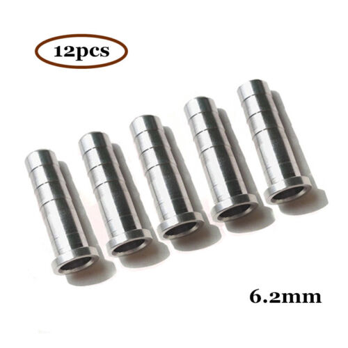 12pcs Aluminum Archery Arrow Inserts for 0.244’’ Carbon Arrows Arrow Tip Inserts - Picture 1 of 10