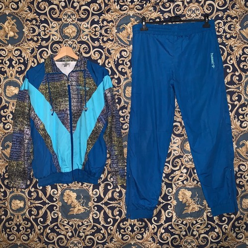 BELLISSIMA TUTA HUMMEL VINTAGE HYPE BEAST STREETWEAR ANNI 90'S TAGLIA SMALL  ITA | eBay