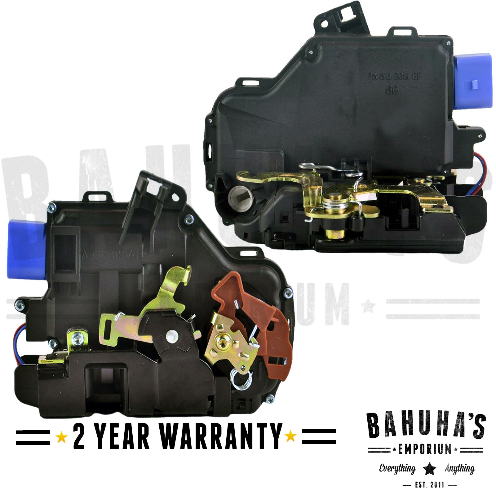 VW Golf MK5 Front Right Door Lock Central Actuator Mechanism Driver