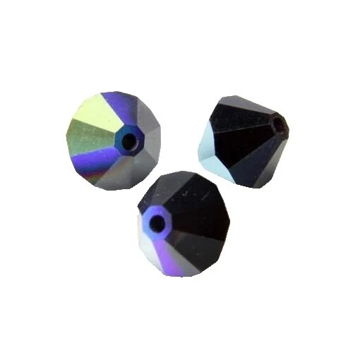 Black Glass Jewelry Making Beads