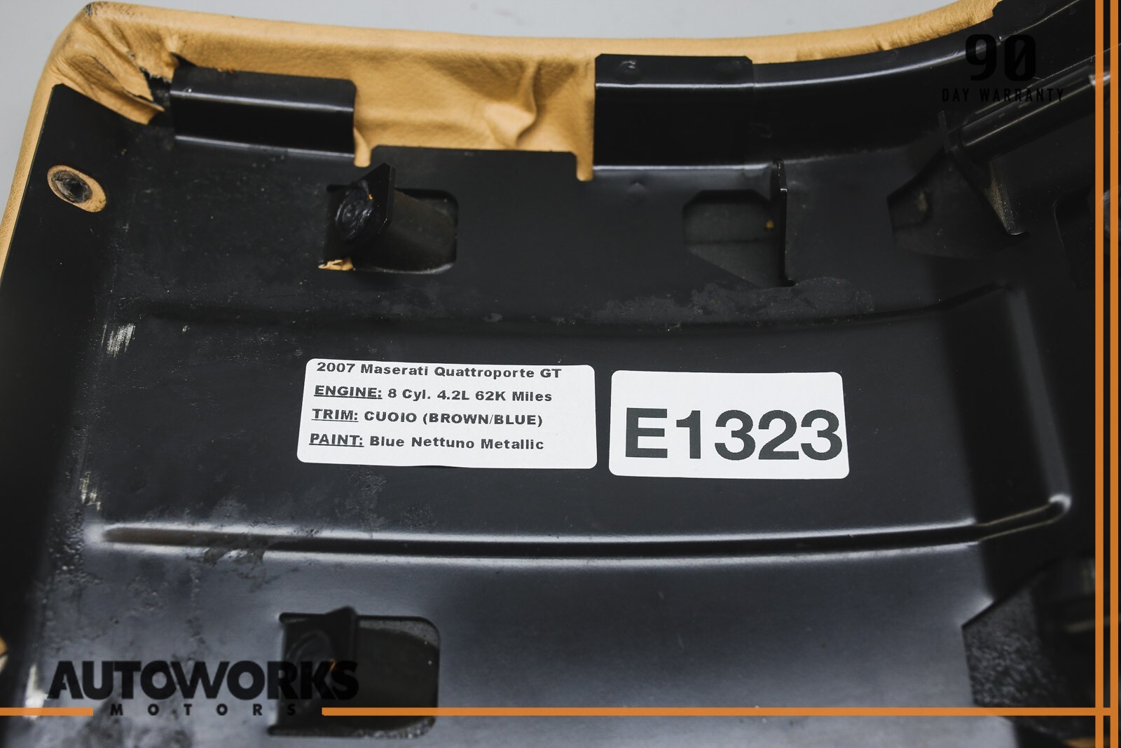 03-13 Maserati Quattroporte M139 Left Driver Side Knee Panel Fuse Box Cover OEM