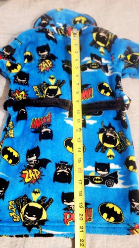 Justice League America Baby Batman Robe 2T Boys - Picture 5 of 7