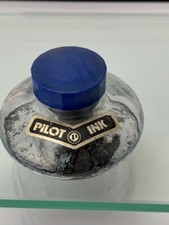 Pilot Ink Bottle super Shape Black Ink Empty Made in Japan m308