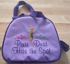Disney Store Tinkerbell Canvas Lunch Tote-New