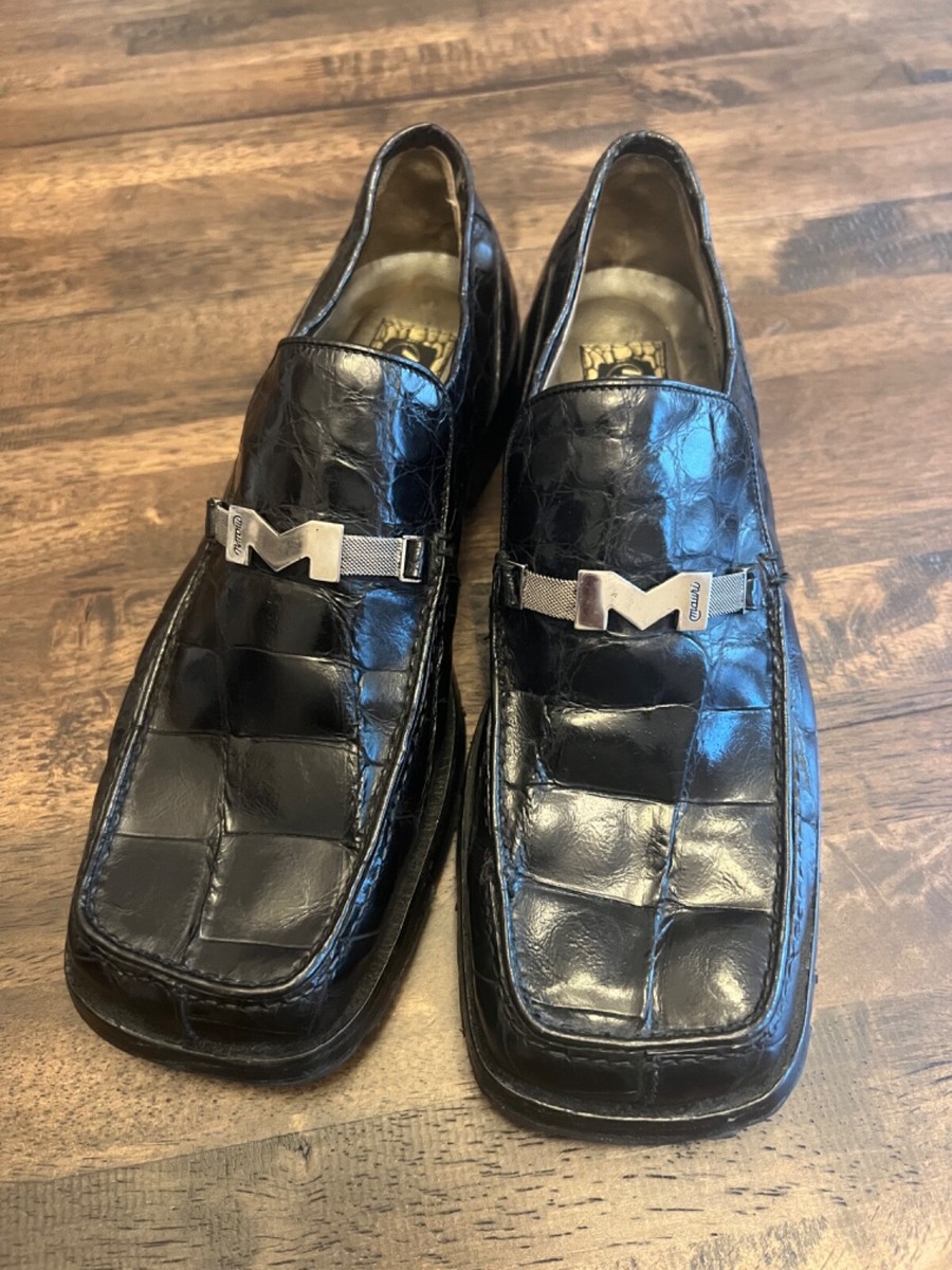 Mauri big block gators size 9 square toe with rubber soles | eBay