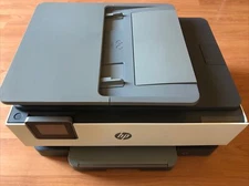 AS IS HP Officejet Pro 8025e Wireless All-In-One Inkjet Printer Page Count 6