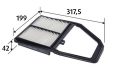VALEO (585225) Luftfilter für HONDA
