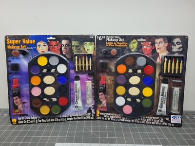 2 Halloween Makeup Set Super Value Washable
