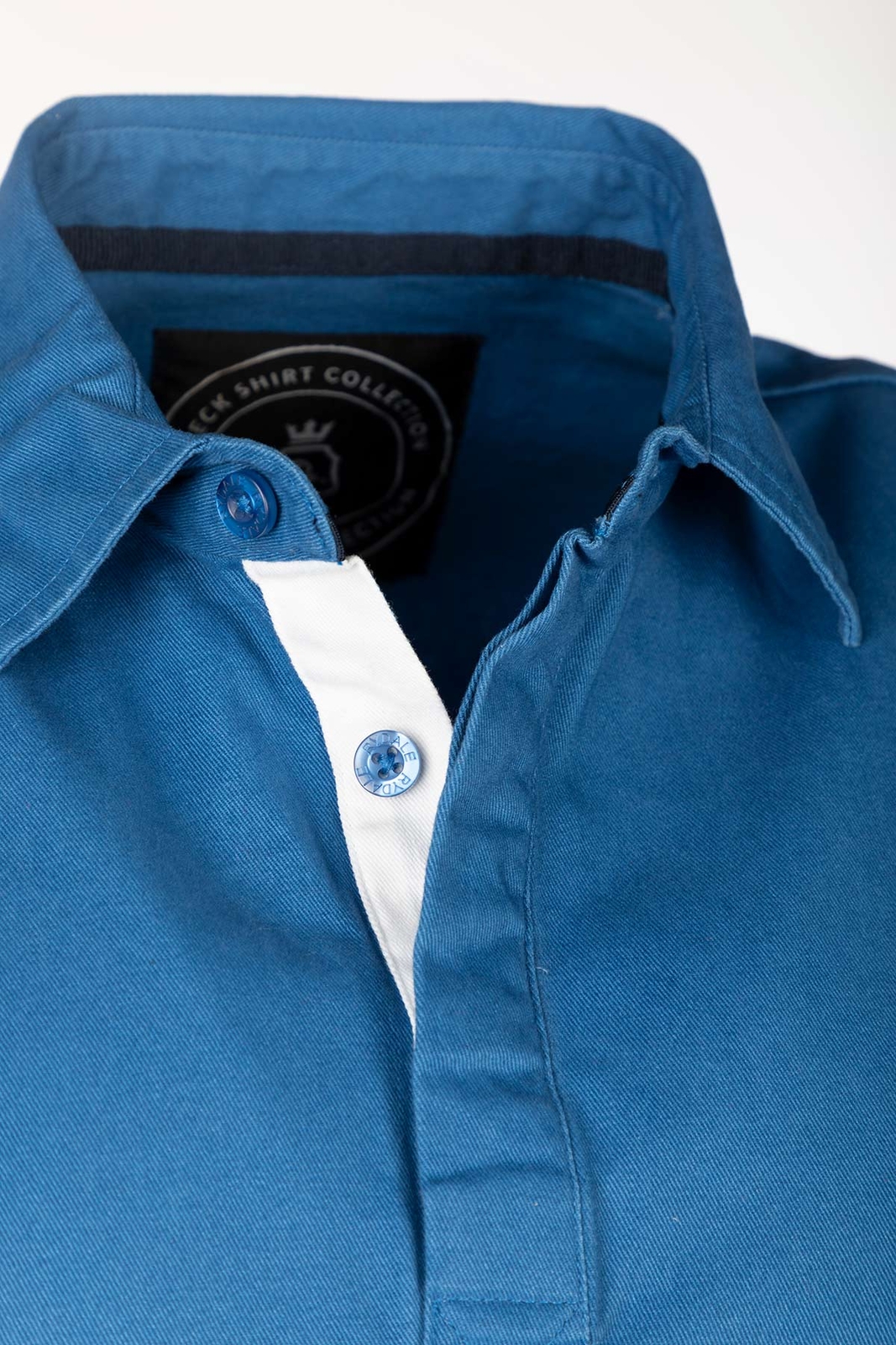 Mens Short Sleeve Deck Shirt Rugby Cotton Shirts Deckshirt Top TShirt