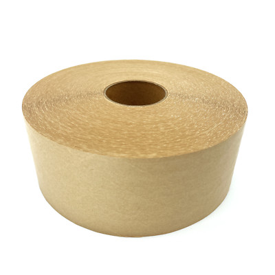 Reinforced Kraft Paper Carton Sealing Tape Water Activated Tape 2.75'' x 450Ft
