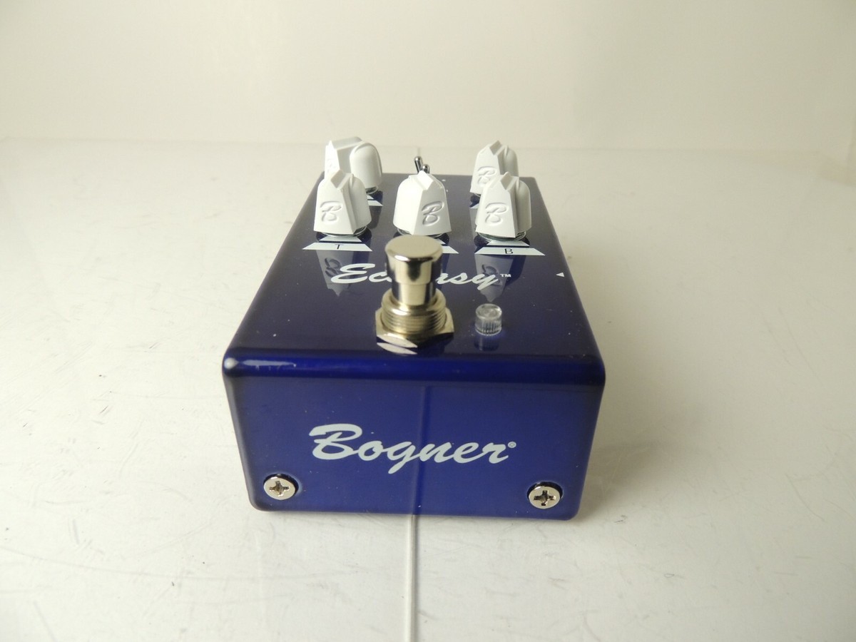 Bogner Ecstasy Blue Mini Overdrive Effects Pedal Free USA Bogner Ecstasy Blue Mini Overdrive Effects Pedal Free USA