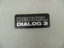 Deckel FP2/3/4/5NC aufkleber  fuer Dialog3