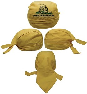 Ricamato Gadsden Non Tread On Me Tea Party Giallo Baseball Hat Cap (RUF - Foto 9