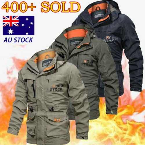 Mens Winter Warm Waterproof Military 