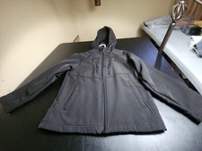 Snozu Performance Jacket Black With Hood Kids Unisex Size S 8 