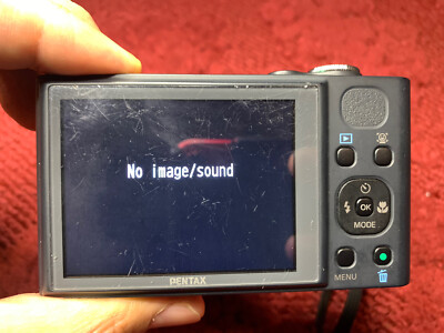 PENTAX Pentax Optio RZ18 16.0MP Digital Camera - Black Tested