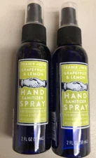 2x Trader Joe’s Grapefruit & Lemon Hand Sanitizer Cleaning Spray 2oz each NEW