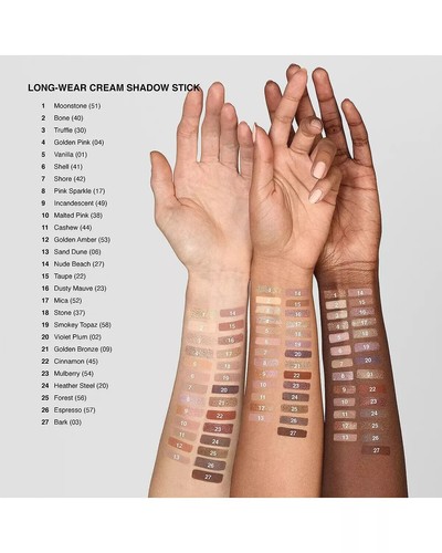 Bobbi Brown Long-Wear Cream Shadow Multi-Chrome Stick INCANDESCENT -Size 0.05 Oz - Picture 2 of 2
