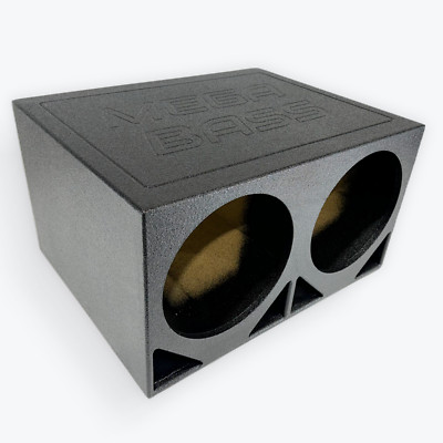 Mega Bass Dual 12''Turbo-Ported Vented Subwoofer Box Enclosure | 12'' Bass Box