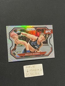 Maycee Barber - 2021 Panini Prizm UFC - SILVER Prizm - #163 - M/NM
