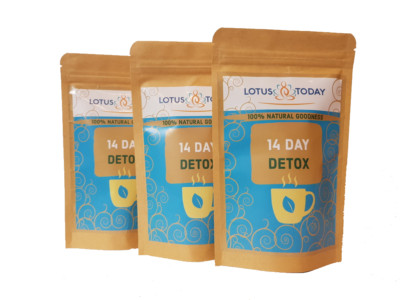 Lotustoday Detox Cleanse 63 Teebeutel Colone Reinigung kann beim Abnehmen helfen
