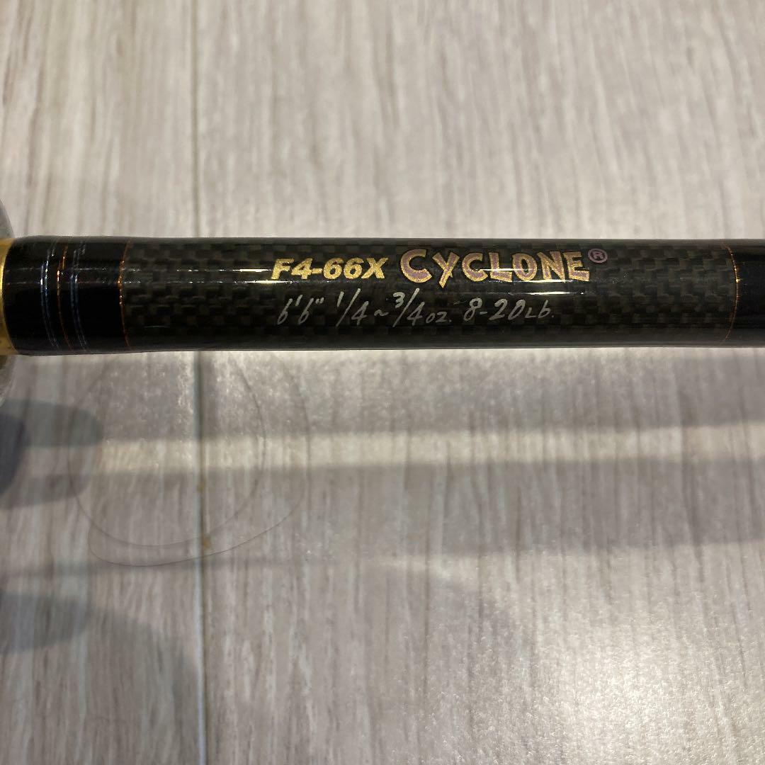 Megabass Destroyer Cyclone F4 66X Fishing Rod/ Slightly Megabass Destroyer Cyclone F4 66X Fishing Rod/ Slightly