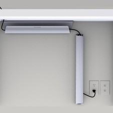 NeatLinks Humanscale Under Desk Cable Management, Qty 2, Large 24", Color: Black