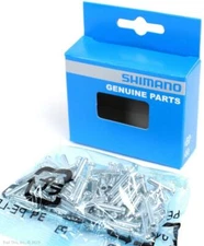 100 Shimano Brake Inner Caps Bike Cable End Crimps for 1.6mm Brake Cable