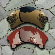 Bronze Copper Brown Lenses Replacement For-Oakley Flak Jacket XLJ Polarized