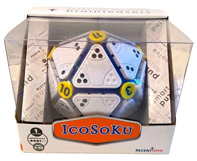  ICOSOKU Brain Teaser 3D Puzzle Game NEW Recent Toys 2015 Brainteaser Strategy