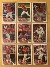 Cincinnati Reds 2023 Topps Series 1, 2, & Update Base Team Set *28 cards* McLain