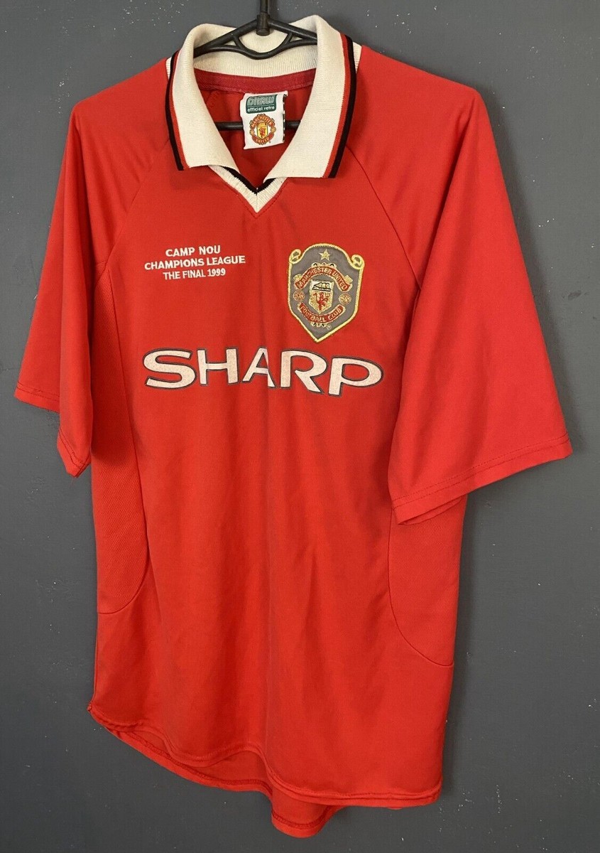RETRO REPLICA FC MANCHESTER UNITED 1999/2000 SHIRT JERSEY SOCCER