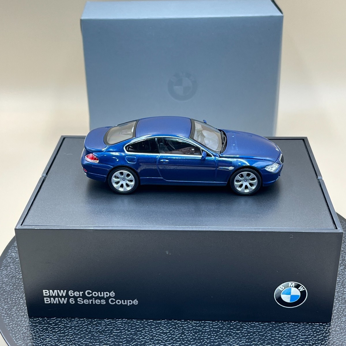 ミニチャンプス MINICHAMPS 1/43 ミニカー BMW VW Minichamps 1/43 BMW 6er 6 Series E63 Coupe 2003 blue metallic