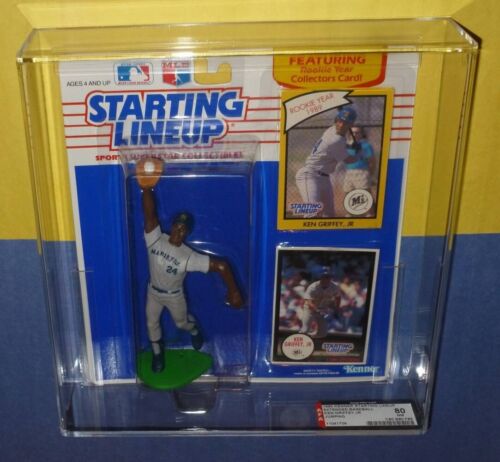 1990 extended KEN GRIFFEY JR. Seattle Mariners AFA 80 NM Rookie Starting Lineup