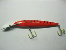Custom Painted Rapala Countdown Magnum CD-18 Fishing Lure Orange Crawdad Finland
