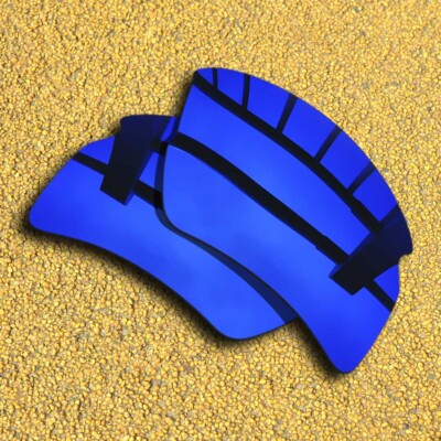 Polarized Lenses Replacement for-OAKLEY Flak 2.0 AF Asian Fit OO9271-Purple Blue