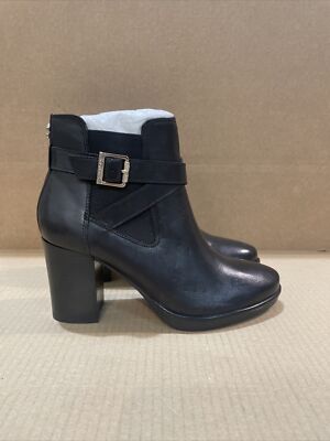 Carvela Silver 2 Damen Stiefeletten in Schwarz - Größe UK 5,5 - Neu mit Mängeln 