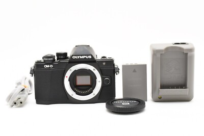 Olympus OM-D E-M10 Mark II 16.1MP Camera Black  from Japan SC:900 [Top Mint]