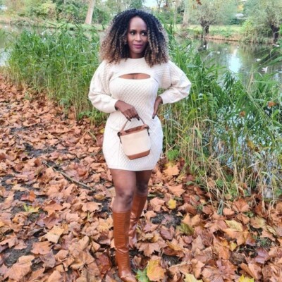 Xx W H\u0026M Treccia Doppia Abito su-Cropped Maglione Crema Beige L 10 12 38 40  6 8 | eBay