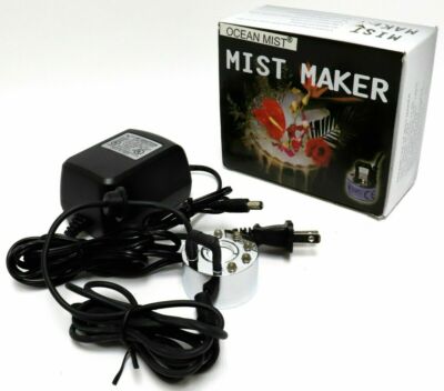 Ocean Mist SL-24R Mist Maker Indoor Ultrasonic Fogger with 6 LED Lights - Red