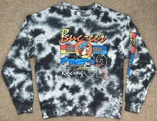 Buc-ee's Racing 82 Tie Dye Long Sleeve Sweatshirt Size Medium